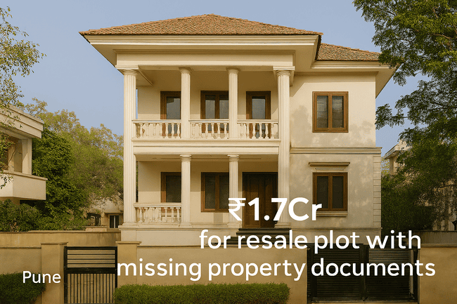 Property Paper Missing Instant Personal Loan